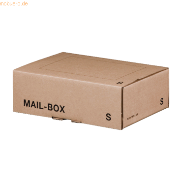 4250414104405 - Versandkarton Mail-Box S 212 101 120 braun bis DIN A5+ innen 249x175x79mm Karton 1-wellig 4250414104405 Smartbox Pro 4250414104405 - Versandkarton Mail-Box S 212 101 120 braun bis DIN A5+ innen 249x175x79mm Karton 1-wellig 4250414104405 Smartbox Pro