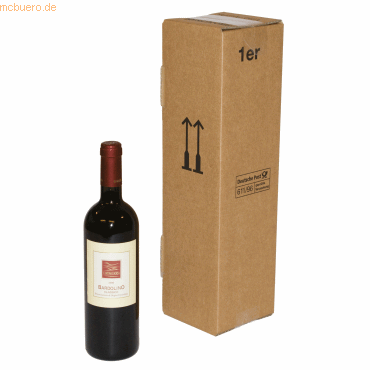 4250414105853 - Weinversandkarton 1 Flaschen braun 105x105x420 4250414105853 20 Stück 4250414105853 - Weinversandkarton 1 Flaschen braun 105x105x420 4250414105853 20 Stück