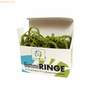 4250659307807 - Gummiring Green&Fair S6738 140x4mm 120St 4250659307807 120 Stück 4250659307807 - Gummiring Green&Fair S6738 140x4mm 120St 4250659307807 120 Stück