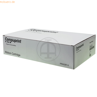 4250911714008 - Farbband Compuprint PRK6287-6 SP40P 10Mio Zeichen Nylon sw 4250911714008 6 Stück 4250911714008 - Farbband Compuprint PRK6287-6 SP40P 10Mio Zeichen Nylon sw 4250911714008 6 Stück