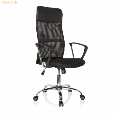 4251084668433 - Home Office Chefsessel PURE NET Kunstleder Netzstoff mit Armlehnen hjh OFFICE 4251084668433 - Home Office Chefsessel PURE NET Kunstleder Netzstoff mit Armlehnen hjh OFFICE