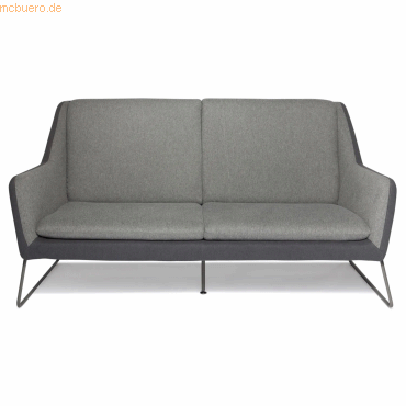 4251084677497 - LAGUN 3-Sitzer - Lounge Sofa Hellgrau Dunkelgrau 4251084677497 - LAGUN 3-Sitzer - Lounge Sofa Hellgrau Dunkelgrau