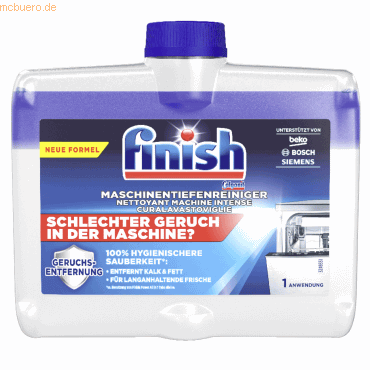 4251758400475 - Finish Regular Maschinentiefenreiniger Pflegemittel gegen Fett und Kalk in Geschirrspülmaschinen 250 ml - Flasche