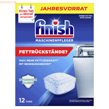4251758400550 - Spülmaschinen-Pfleger 4251758400550 Calgonit finish 12 Stück 4251758400550 - Spülmaschinen-Pfleger 4251758400550 Calgonit finish 12 Stück
