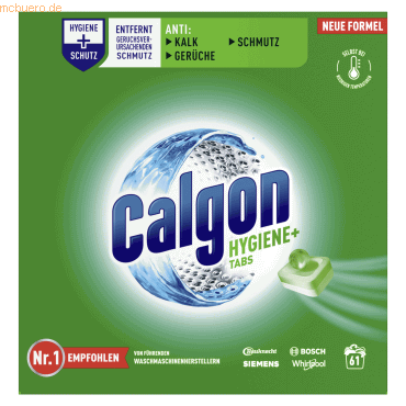 4251758410801 - Calgon Waschmaschinenreiniger Hygiene+ 3248420 Tabs 4251758410801 61 Stück 4251758410801 - Calgon Waschmaschinenreiniger Hygiene+ 3248420 Tabs 4251758410801 61 Stück