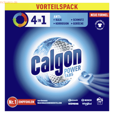 4251758410962 - Calgon Waschmaschinenreiniger 4in1 3248561 Tabs 4251758410962 77 Stück 4251758410962 - Calgon Waschmaschinenreiniger 4in1 3248561 Tabs 4251758410962 77 Stück