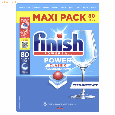 4251758427922 - FINISH Spülmaschinentabs Power Classic 3291459 82St 4251758427922 82 Stück 4251758427922 - FINISH Spülmaschinentabs Power Classic 3291459 82St 4251758427922 82 Stück