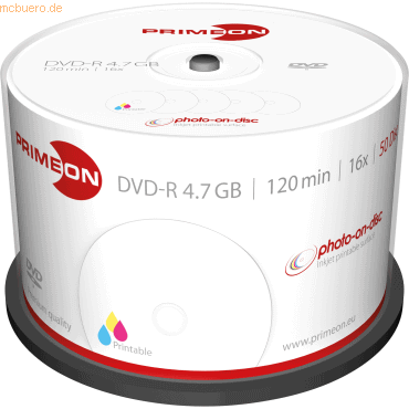 4260027612068 - DVD-Rohlinge 2761206 DVD-R 47 GB Spindel 4260027612068 50 Stück 4260027612068 - DVD-Rohlinge 2761206 DVD-R 47 GB Spindel 4260027612068 50 Stück