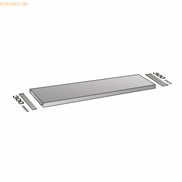 4260035210904 - Zusatzboden für Archiv-Steckregal Tiefe 300 mm Breite 1200 mm 4260035210904 - Zusatzboden für Archiv-Steckregal Tiefe 300 mm Breite 1200 mm