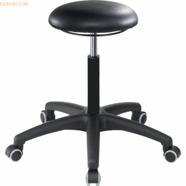 4260046923077 - Sitzhocker 09056 Assistant Basic schwarz mit Rollen höhenverstellbar bis 120kg 4260046923077 Meychair 4260046923077 - Sitzhocker 09056 Assistant Basic schwarz mit Rollen höhenverstellbar bis 120kg 4260046923077 Meychair