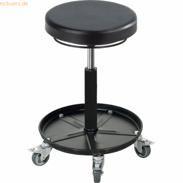 4260046923138 -  Hocker 09062 Assistant Pro schwarz mit Rollen höhenverstellbar bis 120kg 4260046923138 Meychair