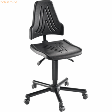 4260046923619 - Arbeitsdrehstuhl W19-25-TR-PU schwarz 4260046923619 mey chair