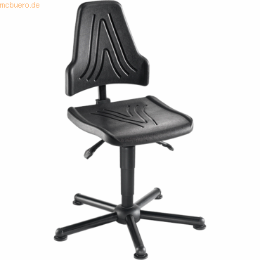 4260046923633 - Arbeitsdrehstuhl W19-25-TG-PU schwarz 4260046923633 mey chair 4260046923633 - Arbeitsdrehstuhl W19-25-TG-PU schwarz 4260046923633 mey chair