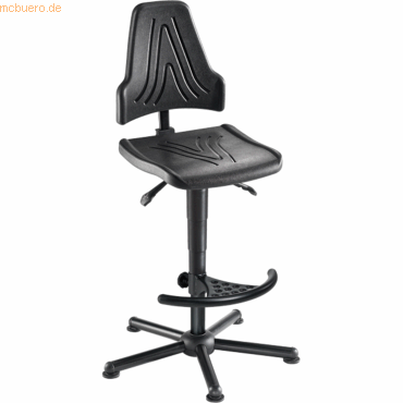4260046923657 - Arbeitsdrehstuhl W19-25-H-PU-FS3 schwarz Kunstleder 4260046923657 mey chair 4260046923657 - Arbeitsdrehstuhl W19-25-H-PU-FS3 schwarz Kunstleder 4260046923657 mey chair
