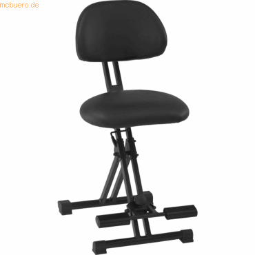 4260046924401 - XXL-Stehhilfe AF-SR-Comfort-KL-AH mit Aufstiegshilfe höhenverstellbar bis 200 kg Kunstleder schwarz 4260046924401 - XXL-Stehhilfe AF-SR-Comfort-KL-AH mit Aufstiegshilfe höhenverstellbar bis 200 kg Kunstleder schwarz