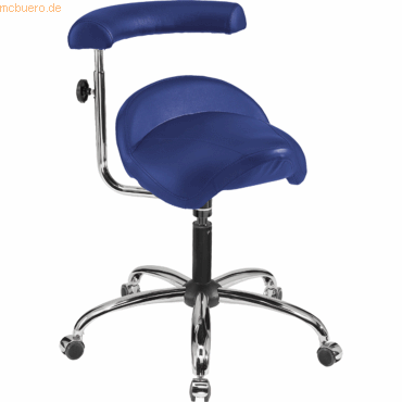 4260046924999 - Sitzhocker 09729 A20 blau mit Rollen höhenverstellbar bis 120kg 4260046924999 Meychair 4260046924999 - Sitzhocker 09729 A20 blau mit Rollen höhenverstellbar bis 120kg 4260046924999 Meychair