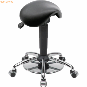 4260046929581 - Sitzhocker 04149 Assistant Basic schwarz mit Rollen höhenverstellbar bis 120kg 4260046929581 Meychair 4260046929581 - Sitzhocker 04149 Assistant Basic schwarz mit Rollen höhenverstellbar bis 120kg 4260046929581 Meychair