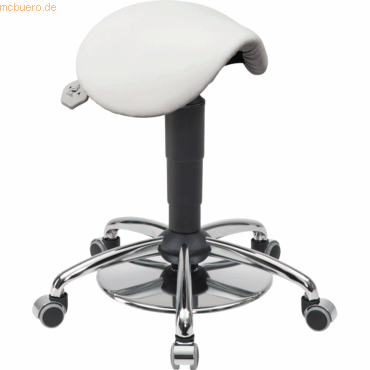 4260046929598 - Sitzhocker 04150 Assistant Basic weiß mit Rollen höhenverstellbar bis 120kg 4260046929598 Meychair 4260046929598 - Sitzhocker 04150 Assistant Basic weiß mit Rollen höhenverstellbar bis 120kg 4260046929598 Meychair