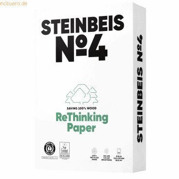 4260074845259 - Recyclingpapier No 4 (ehem Evolution White) K1706666080A A4 80g weiß 100er Weiße 4260074845259 500 Blatt 4260074845259 - Recyclingpapier No 4 (ehem Evolution White) K1706666080A A4 80g weiß 100er Weiße 4260074845259 500 Blatt