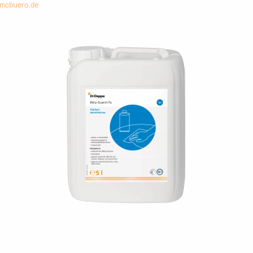 4260181251035 - Dr Deppe Flächendesinfektion Beta Guard 601112 5l 4260181251035 5 Liter 4260181251035 - Dr Deppe Flächendesinfektion Beta Guard 601112 5l 4260181251035 5 Liter