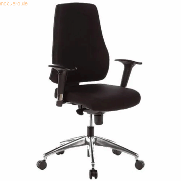 4260182537145 - Profi Bürostuhl PRO-TEC 200 Stoff mit Armlehnen (höhenverstellbar)