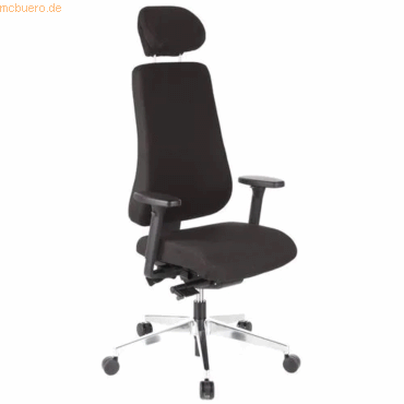 4260284080587 - Profi Bürostuhl PRO-TEC 400 Stoff mit Armlehnen (höhenverstellbar) hjh OFFICE 4260284080587 - Profi Bürostuhl PRO-TEC 400 Stoff mit Armlehnen (höhenverstellbar) hjh OFFICE