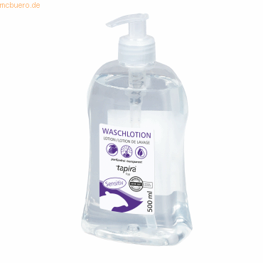 4260339557583 - tapira Top Waschlotion sensitiv 8421 500ml 4260339557583 GVS Großverbraucherspezialisten 500 Milliliter 4260339557583 - tapira Top Waschlotion sensitiv 8421 500ml 4260339557583 GVS Großverbraucherspezialisten 500 Milliliter