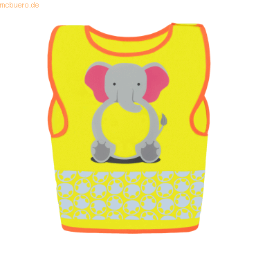 4262443891201 - Kinderwarnweste Funtastic Wildlife FUNELEPYWXS Elefant XS 4262443891201 korntex 4262443891201 - Kinderwarnweste Funtastic Wildlife FUNELEPYWXS Elefant XS 4262443891201 korntex