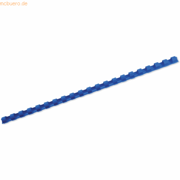 GBC Binderücken ibiCombs 8mm 21 Ringe blau VE=100 Stück