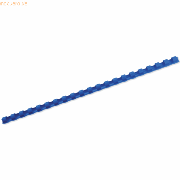GBC Binderücken ibiCombs 6mm 21 Ringe blau VE=100 Stück