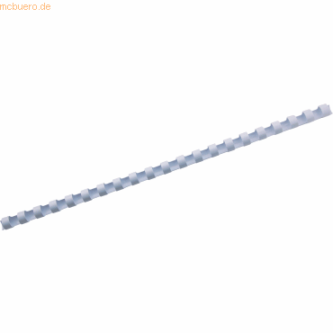 GBC Plastikbinderücken 10mm 21 Ringe weiß VE=100 Stück