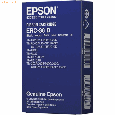 Epson Farbband Epson S015352 TM-300/U210/220/230/300 Nylon schwarz