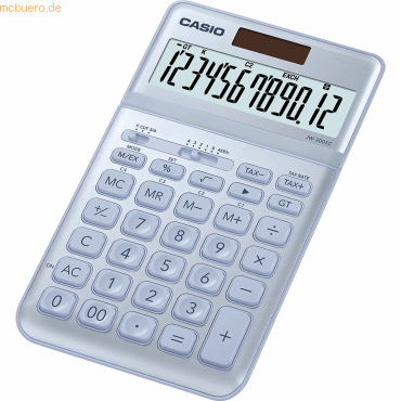 4549526612558 - Tischrechner JW-200SC hellblau 12-stelliges Display 4-Tasten 4549526612558 CASIO 4549526612558 - Tischrechner JW-200SC hellblau 12-stelliges Display 4-Tasten 4549526612558 CASIO