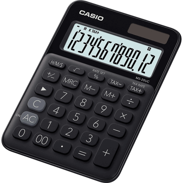 4549526612800 - MS-20UC-BK Tisch- und Taschenrechner MS-20UC-BK schwarz MS-20UC-BK 4549526612800