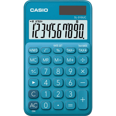 4549526612817 - SL-310UC-BU Tisch- und Taschenrechner SL-310UC-BU blau SL-310UC-BU 4549526612817