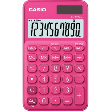 4549526612824 - SL-310UC-RD Tisch- und Taschenrechner SL-310UC-RD rot SL-310UC-RD 4549526612824