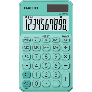 4549526612855 - SL-310UC-GN Tisch- und Taschenrechner SL-310UC-GN grün SL-310UC-GN 4549526612855 4549526612855 - SL-310UC-GN Tisch- und Taschenrechner SL-310UC-GN grün SL-310UC-GN 4549526612855