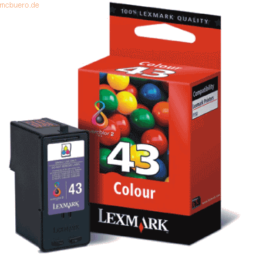 0734646964517 - Original 18YX143E   43XL Druckkopfpatrone color