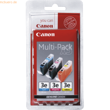 8714574971322 - BCI-3E 4480A265 C M Y Multipack - Tintenpatrone Cyan 8714574971322 - BCI-3E 4480A265 C M Y Multipack - Tintenpatrone Cyan