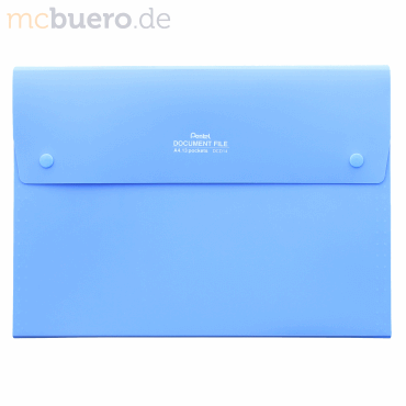 4902506072085 - Dokumentenmappe Organiser A4 13 Fächer blau