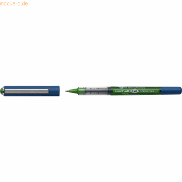 4902778299302 - Tintenroller uni-ball UB EYE Ocean Care Strichstärke 04 mm Kugel-Ø 07 mm dokumentenecht Sichtfenster 75 % Recycling-Kunststoff 12 Stück Schreibfarbe grün 4902778299302 - Tintenroller uni-ball UB EYE Ocean Care Strichstärke 04 mm Kugel-Ø 07 mm dokumentenecht Sichtfenster 75 % Recycling-Kunststoff 12 Stück Schreibfarbe grün