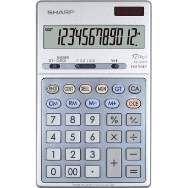 4974019913810 - EL-339H anzeigender Tischrechner 12 Stellen C-S-M Funktion 4974019913810 Sharp 4974019913810 - EL-339H anzeigender Tischrechner 12 Stellen C-S-M Funktion 4974019913810 Sharp