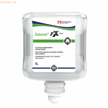 5010424113212 - Estesol® FX™ PURE Power Schaumhandreiniger Handschaumseife für mittelstarke Verschmutzungen 1 Liter - Kartusche 5010424113212 - Estesol® FX™ PURE Power Schaumhandreiniger Handschaumseife für mittelstarke Verschmutzungen 1 Liter - Kartusche