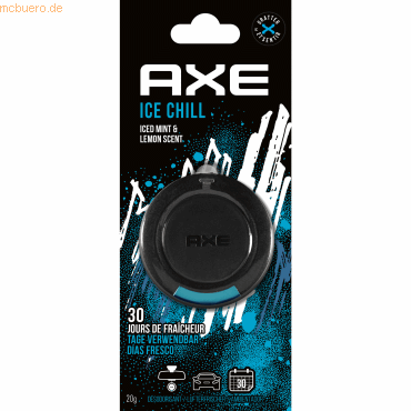 5010555710014 - AXE Auto-Lufterfrischer E303719001 3D Hanging Ice Chill 5010555710014 Deutschland GmbH 5010555710014 - AXE Auto-Lufterfrischer E303719001 3D Hanging Ice Chill 5010555710014 Deutschland GmbH