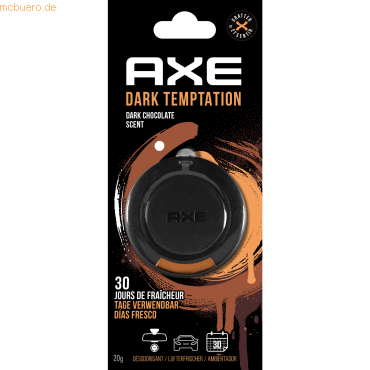 5010555710038 - AXE Auto-Lufterfrischer E303718901 3D Hanging Dark Temp 5010555710038 Deutschland GmbH 5010555710038 - AXE Auto-Lufterfrischer E303718901 3D Hanging Dark Temp 5010555710038 Deutschland GmbH
