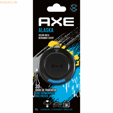 5010555710052 - AXE Auto-Lufterfrischer E303719101 3D Hanging Alaska 5010555710052 Deutschland GmbH 5010555710052 - AXE Auto-Lufterfrischer E303719101 3D Hanging Alaska 5010555710052 Deutschland GmbH
