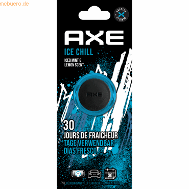 5010555710212 - AXE Auto-Lufterfrischer Mini Vent E303720401 Ice Chill 5010555710212 Deutschland GmbH 5010555710212 - AXE Auto-Lufterfrischer Mini Vent E303720401 Ice Chill 5010555710212 Deutschland GmbH