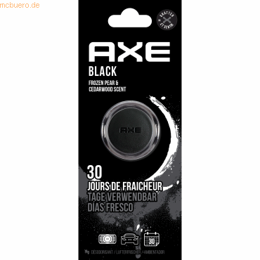 5010555710229 - AXE Auto-Lufterfrischer E303720101 Mini Vent Black 5010555710229 Deutschland GmbH 5010555710229 - AXE Auto-Lufterfrischer E303720101 Mini Vent Black 5010555710229 Deutschland GmbH