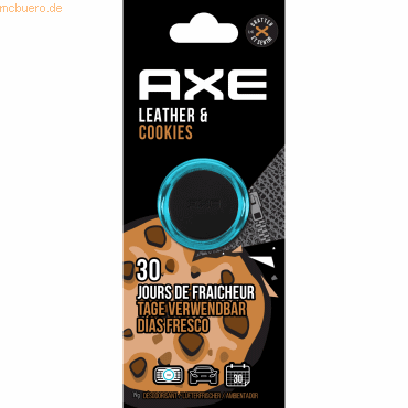 5010555710267 - AXE Auto-Lufterfrischer Mini Vent E303720601 Leather & Cookies 5010555710267 Deutschland GmbH 5010555710267 - AXE Auto-Lufterfrischer Mini Vent E303720601 Leather & Cookies 5010555710267 Deutschland GmbH