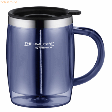 5010576922908 - THERMOcafé by THERMOS Isolierbecher Desktop Mug blau 035 l 5010576922908 - THERMOcafé by THERMOS Isolierbecher Desktop Mug blau 035 l